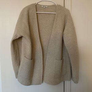 Madewell Redford Cardigan Medium Heather Fog